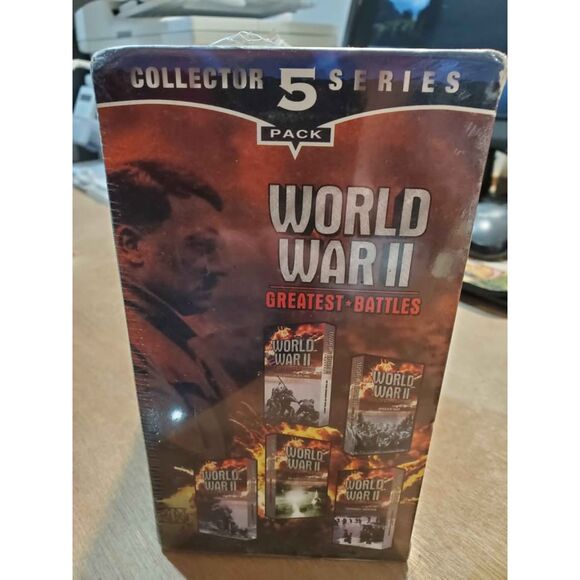 WW II Greatest Battles 5pc VHS Box Set VHS new - Picture 3 of 4